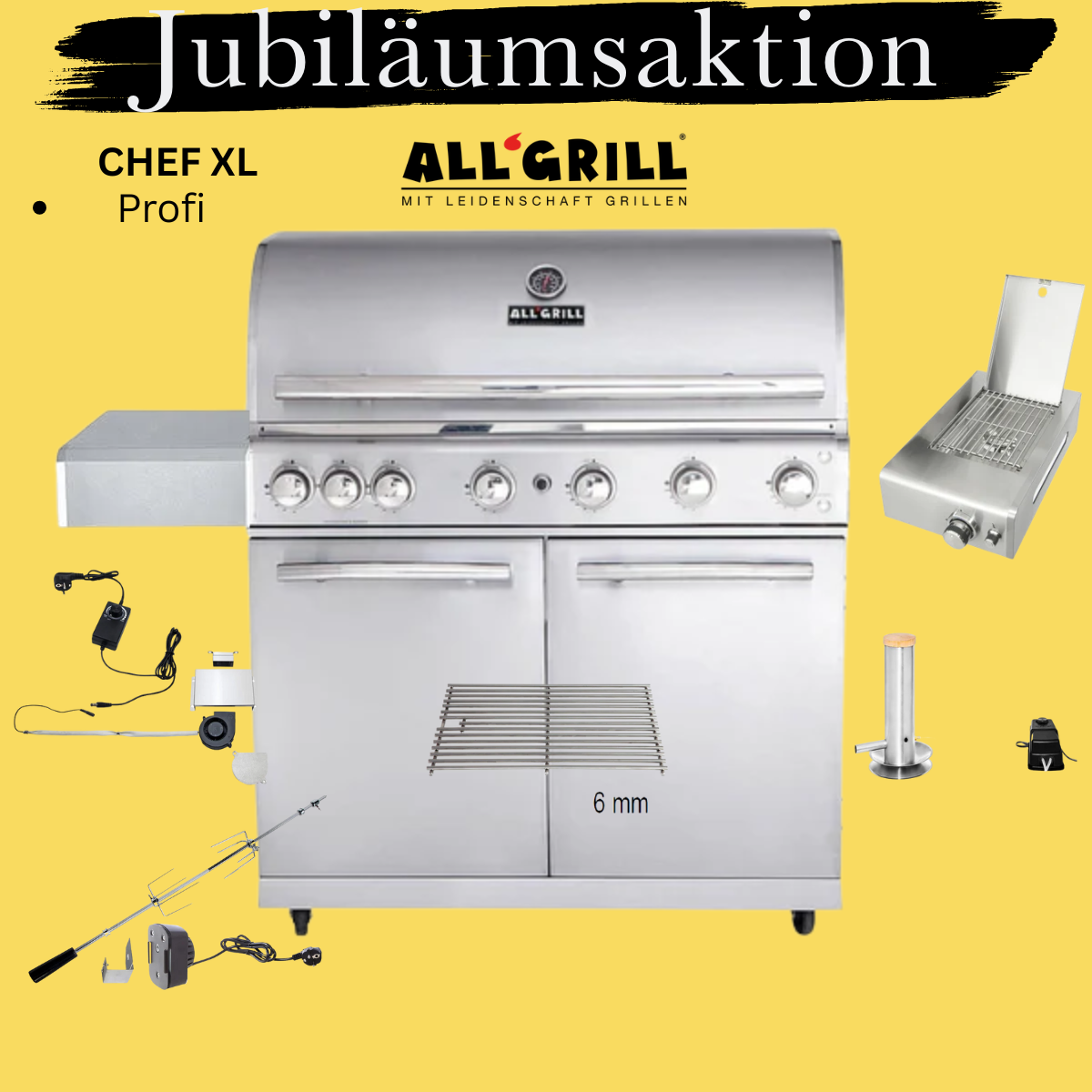 ALL’GRILL Chef XL Jubiläumsaktion Profi