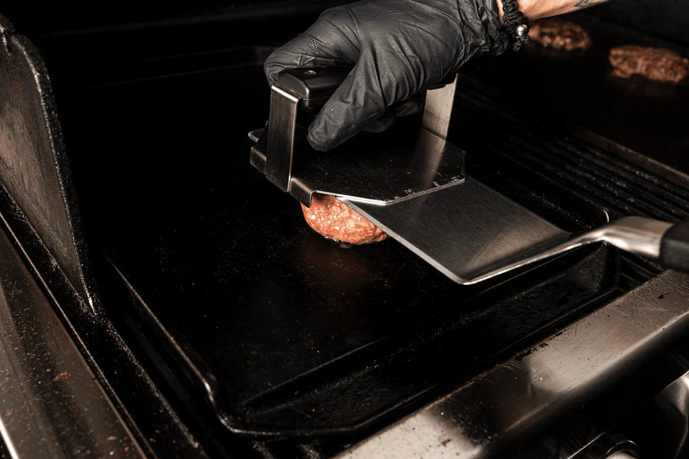 Broil King Smash Burgerpresse aus Edelstahl