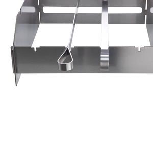 Produktbild 2 ALL’GRILL Schaschlik-Set mit Spritzschutz, Edelstahl  für Chef