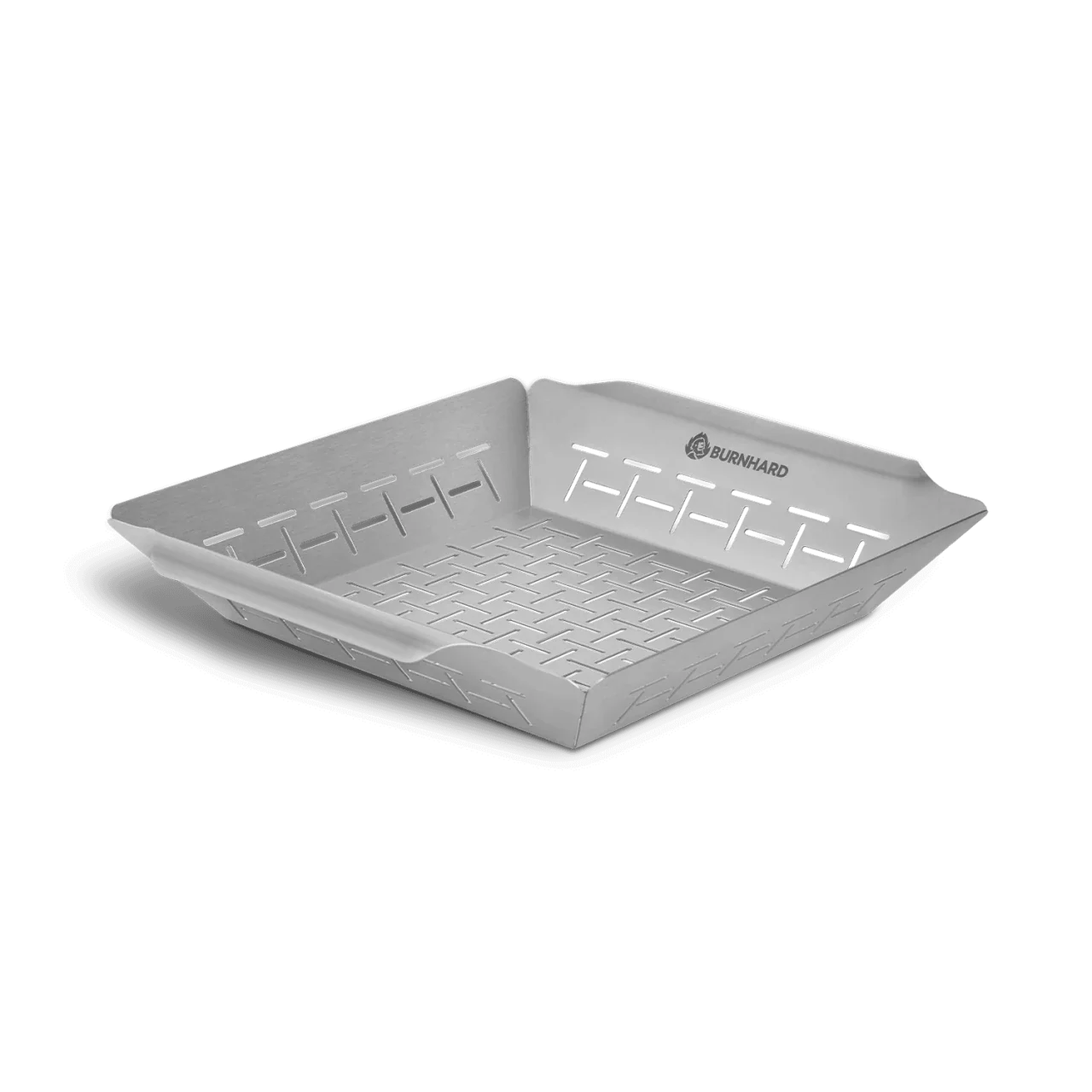 Burnhard Edelstahl Grillkorb 30 x 30 x 5,5 cm