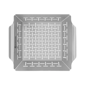 Burnhard Edelstahl Grillkorb 30 x 30 x 5,5 cm