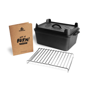 Burnhard Gusseisen Kastenform mit Deckel