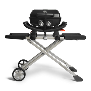 Burnhard WAYNE Balkongrill 2-Brenner inkl. Rollwagen