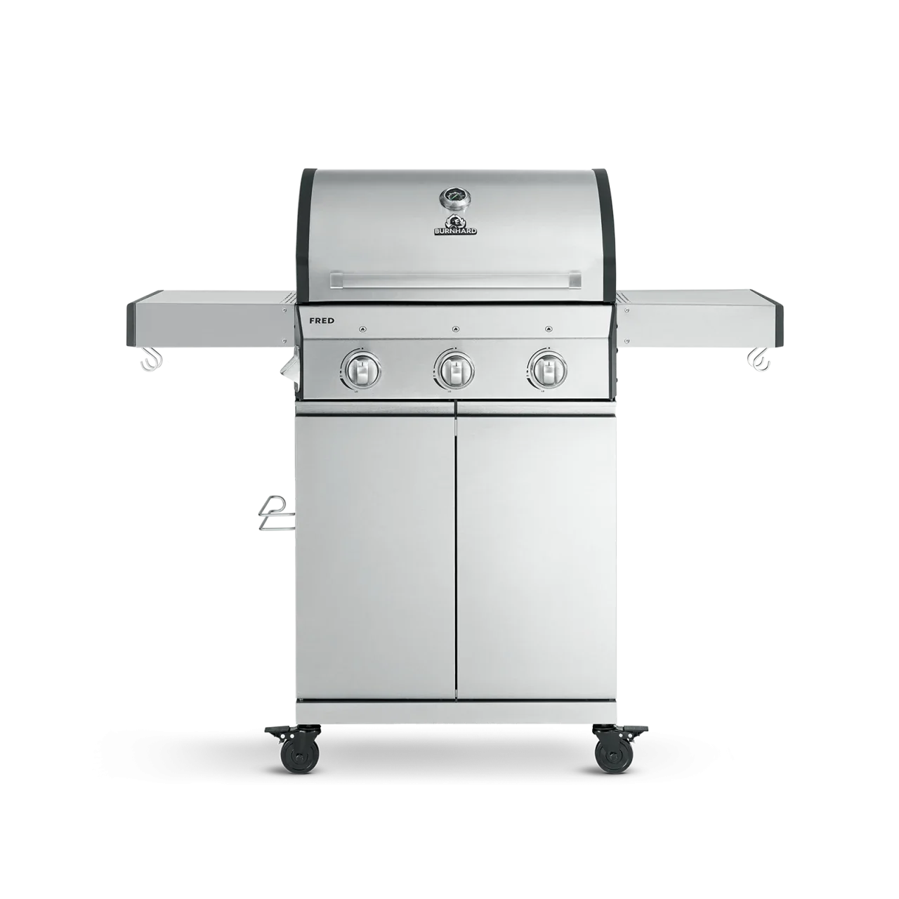 Burnhard FRED Basic Gasgrill 3-Brenner mit Edelstahlrost