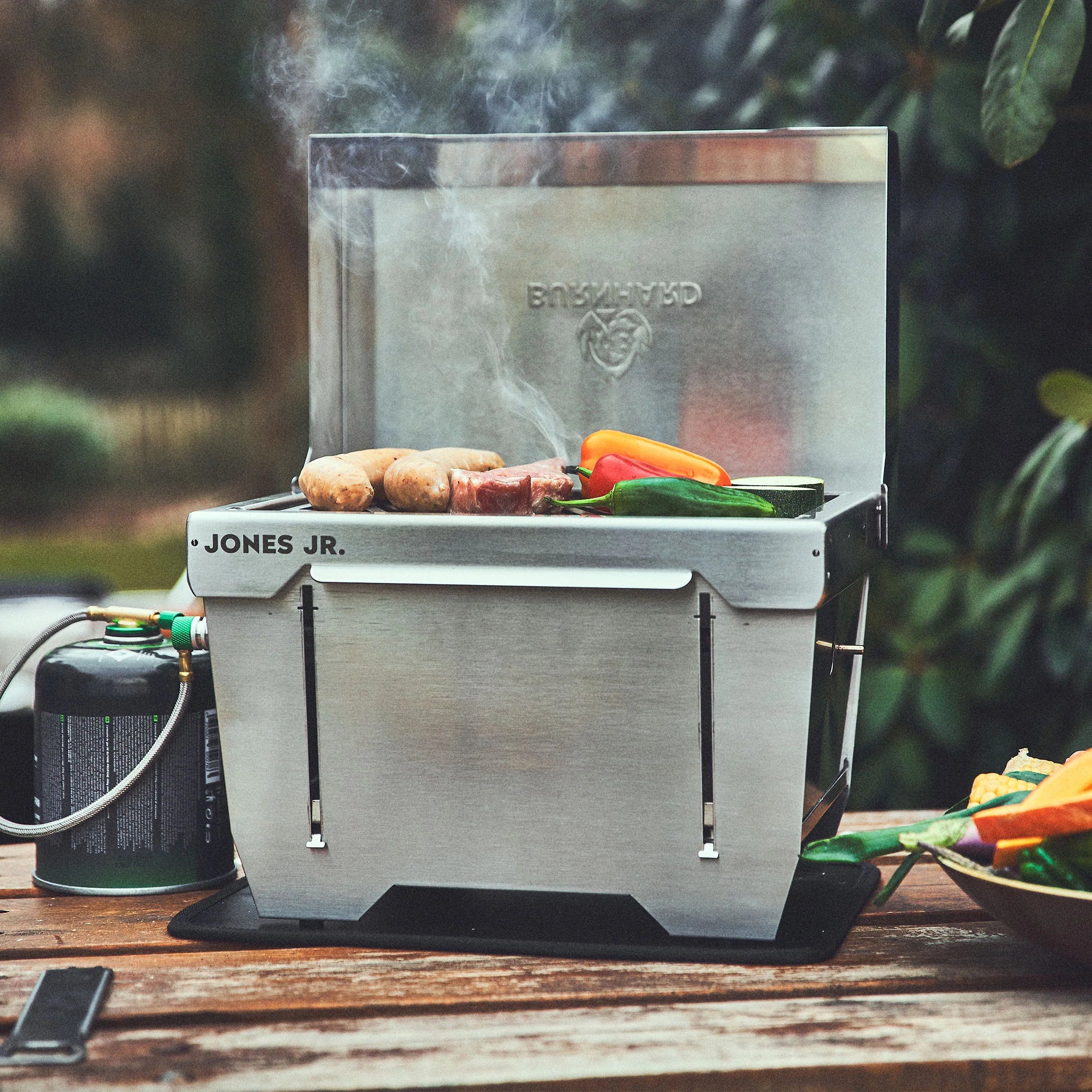 Burnhard JONES Jr. mit Gasflaschenadapter 2er Set