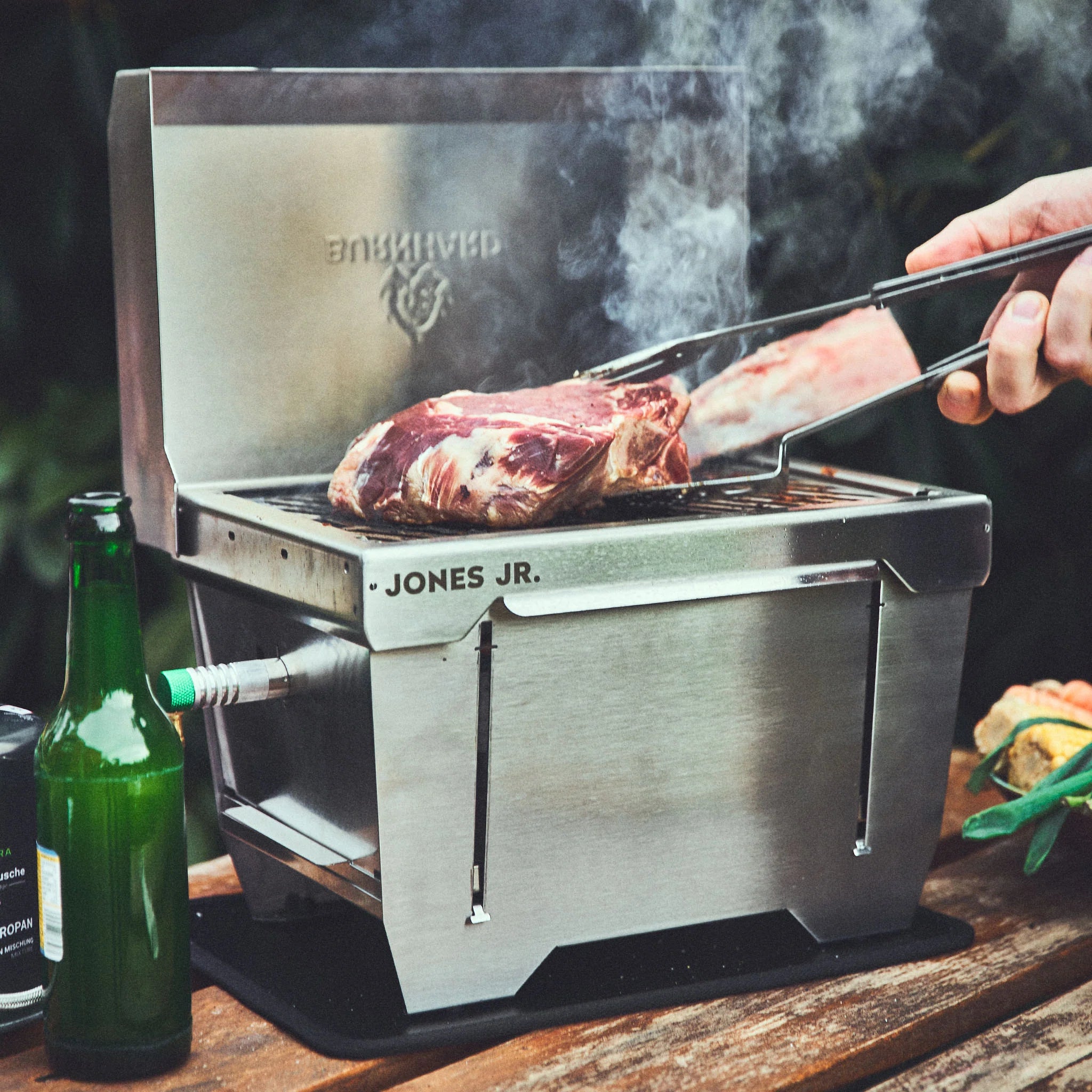 Burnhard JONES Jr. mit Gasflaschenadapter 2er Set