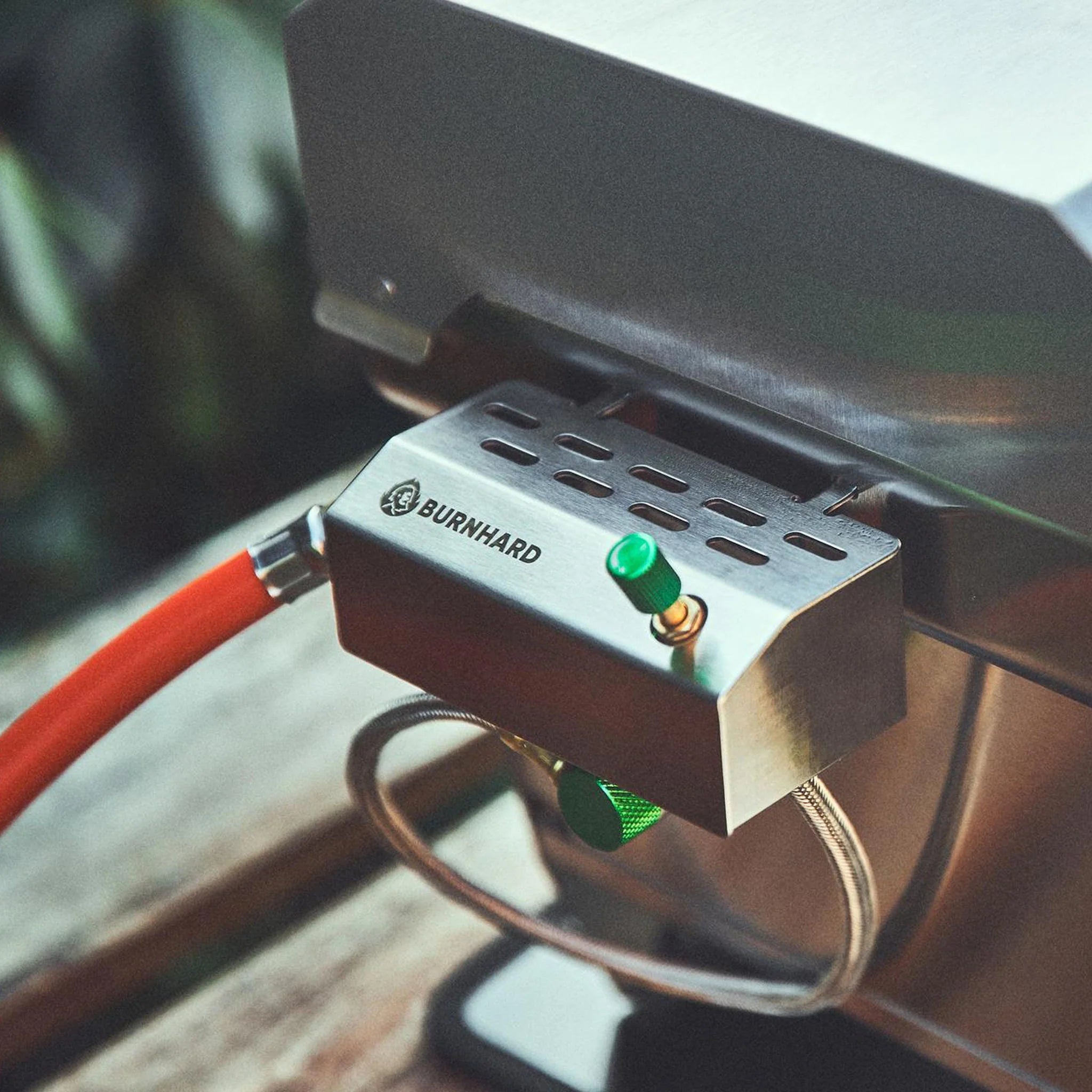 Burnhard Gasflaschenadapter für Campinggrill JONES 1-Brenner