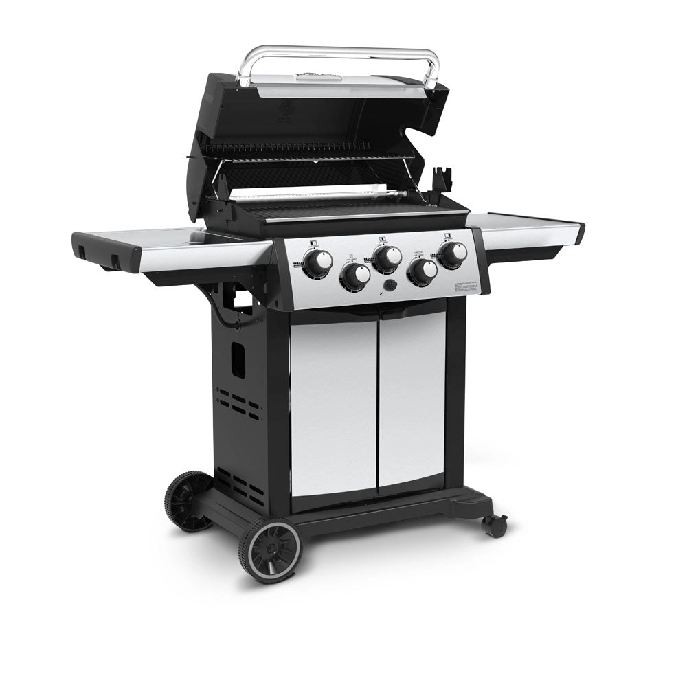 Broil King Signet 390 inkl. Drehspieß mit offenem Deckel
