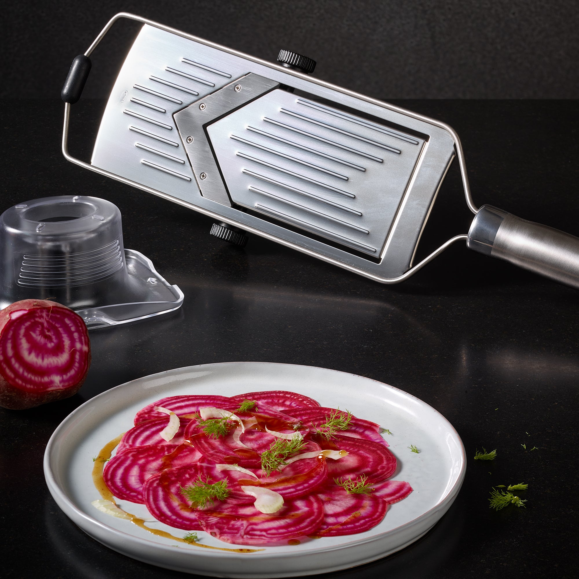 Rösle Hobel mit V-Klinge Edelstahl