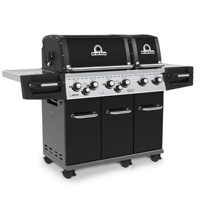 Broil King Regal 690 inkl. Drehspieß NEUES MODELL seitliche Ansicht