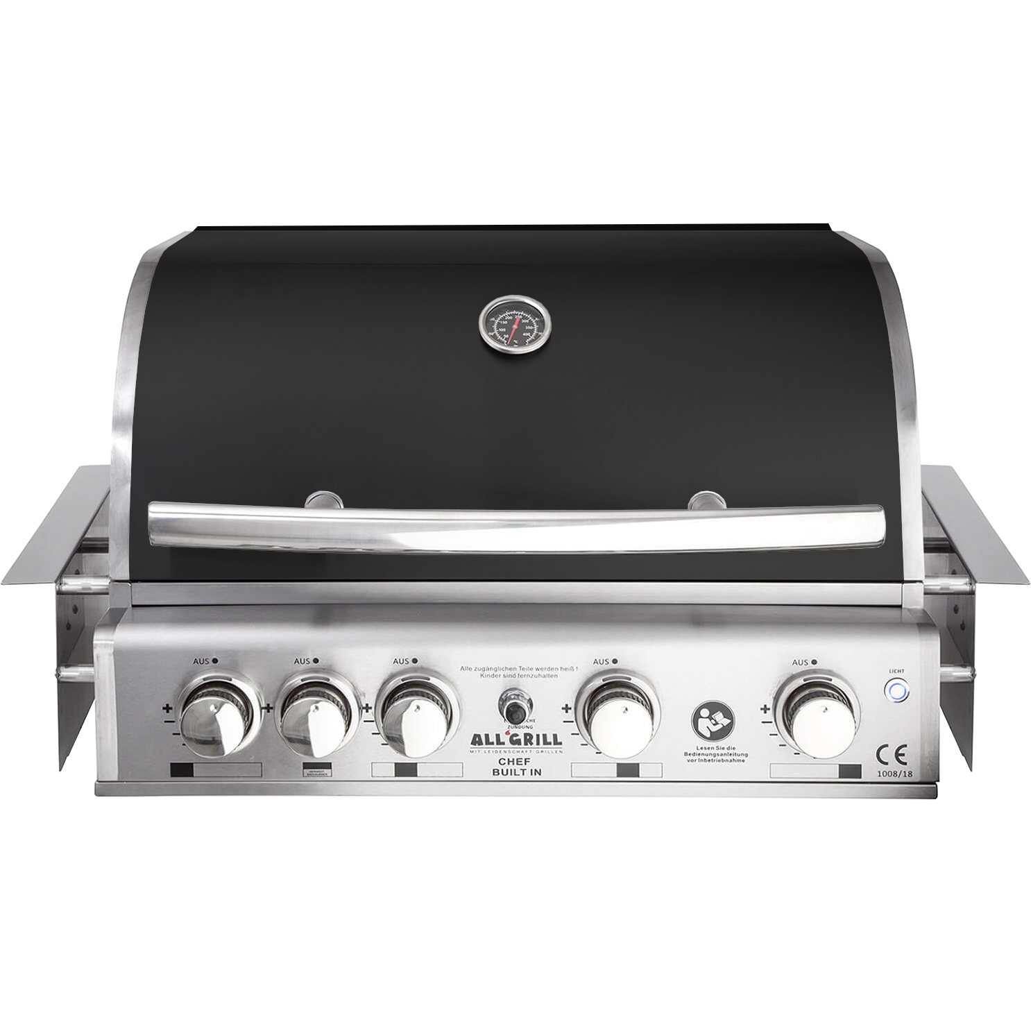 ALL’GRILL Chef L Built-In Schwarz