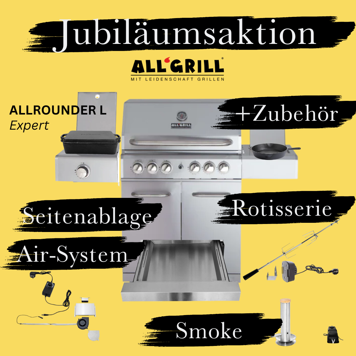 ALL’GRILL | Allrounder L | Jubiläumsaktion | Expert