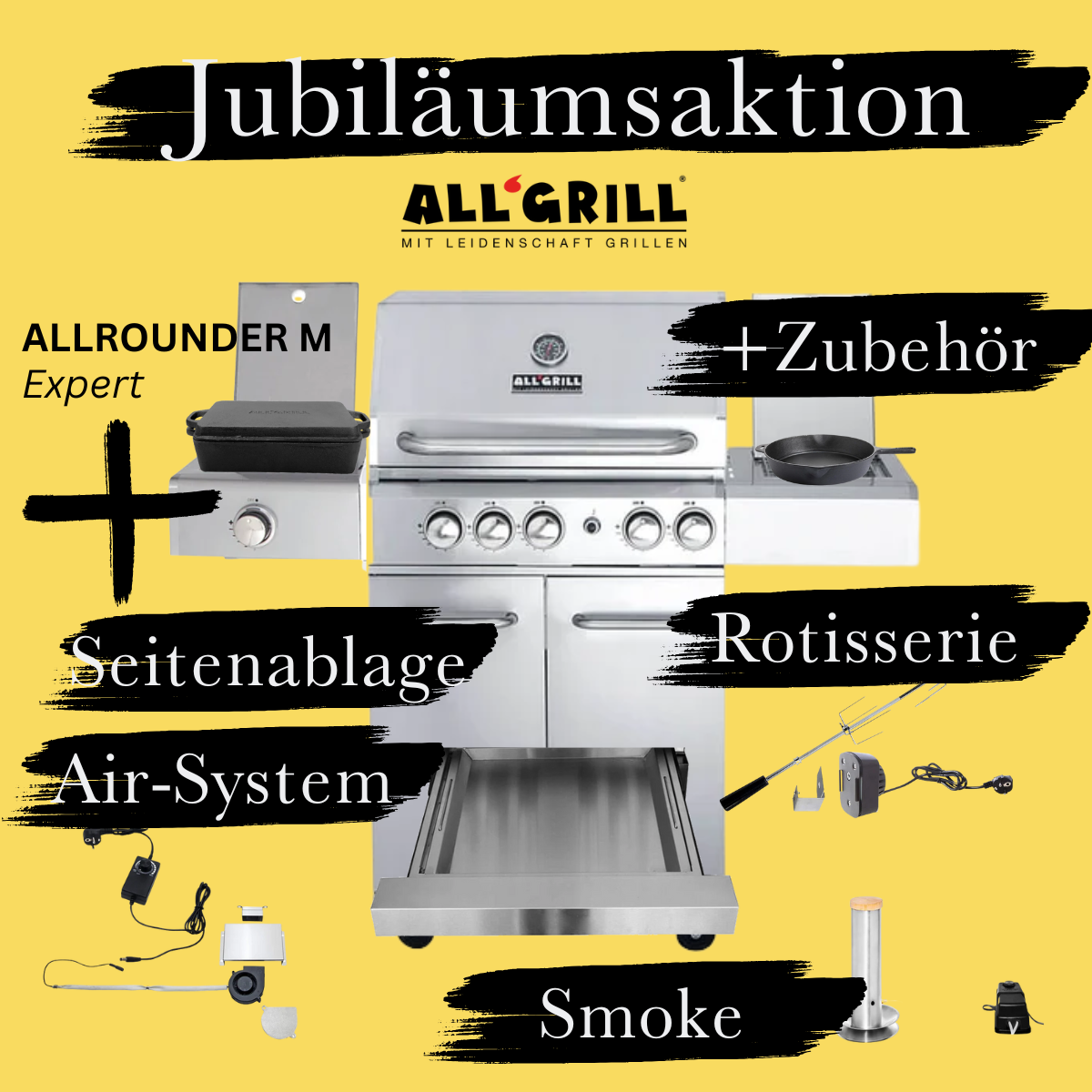 ALL’GRILL | Allrounder M | Jubiläumsaktion | Expert