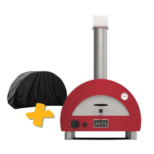 Alfa Portable inkl. Abdeckhaube, Rot