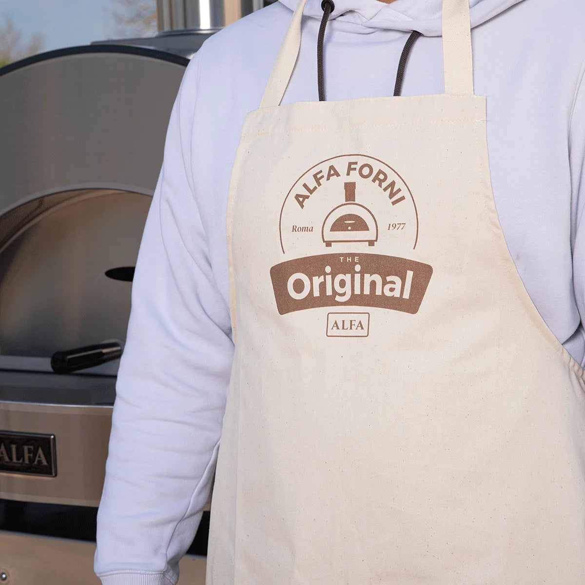 Alfa Forni Kochschürze "original", Alfa Original Apron, Beige