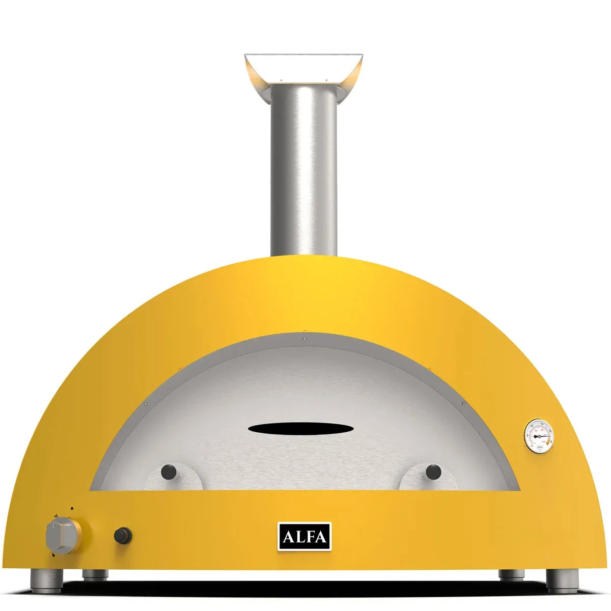 Pizzaofen Alfa Forni Moderno 5 Pizze, Gas/Hybrid, Grau