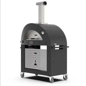 Alfa Forni  Moderno, Unterbau 3 Pizze, Schwarz