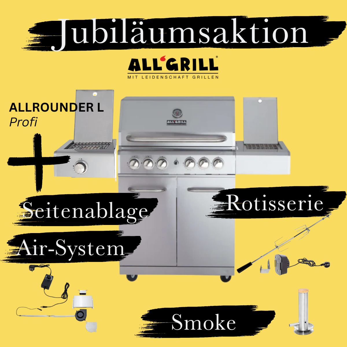 ALL’GRILL | Allrounder L | Jubiläumsaktion | Profi