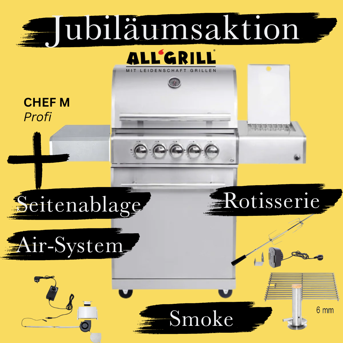 ALL’GRILL | Chef M | Jubiläumsaktion | Profi