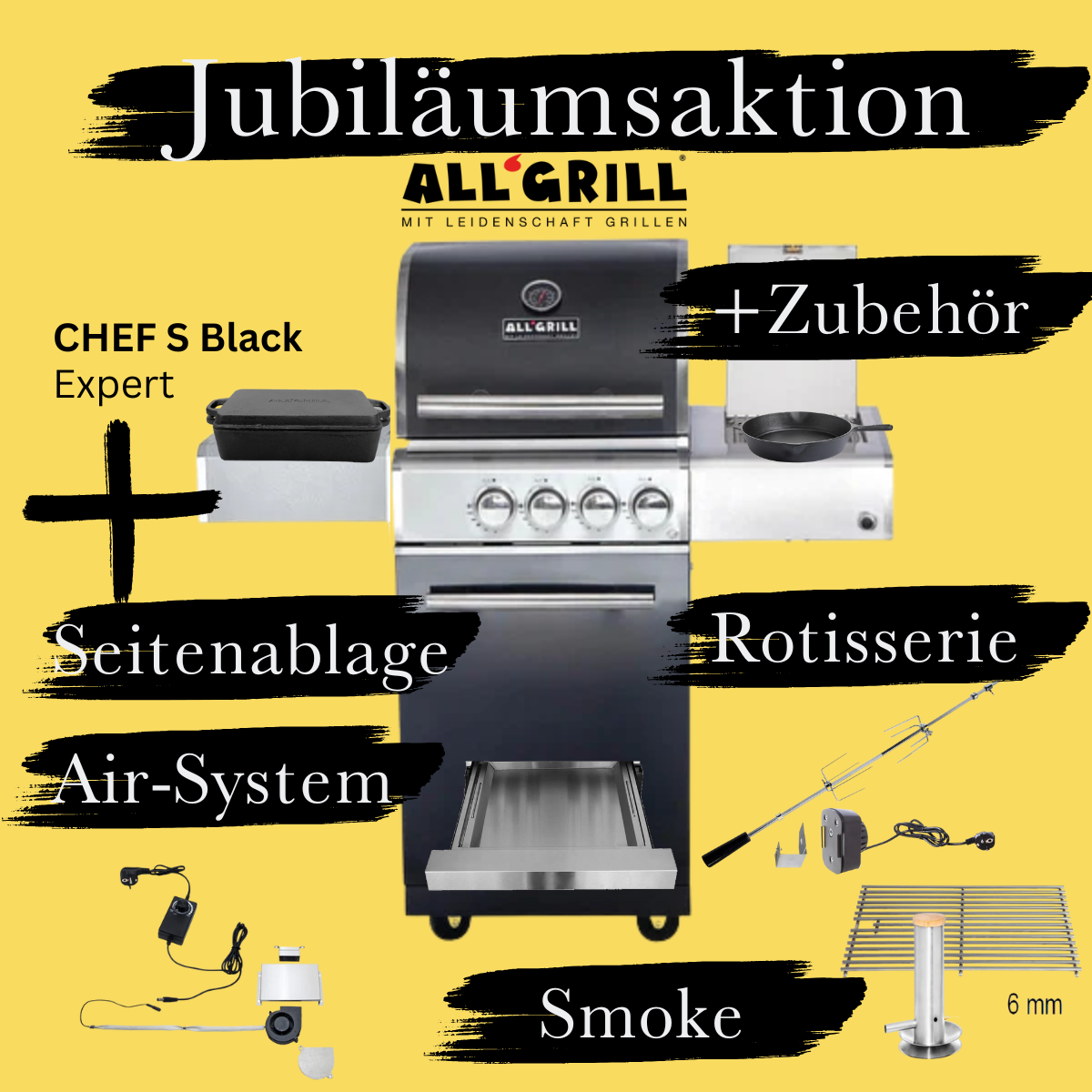 ALL’GRILL | Chef S Black | Jubiläumsaktion | Expert
