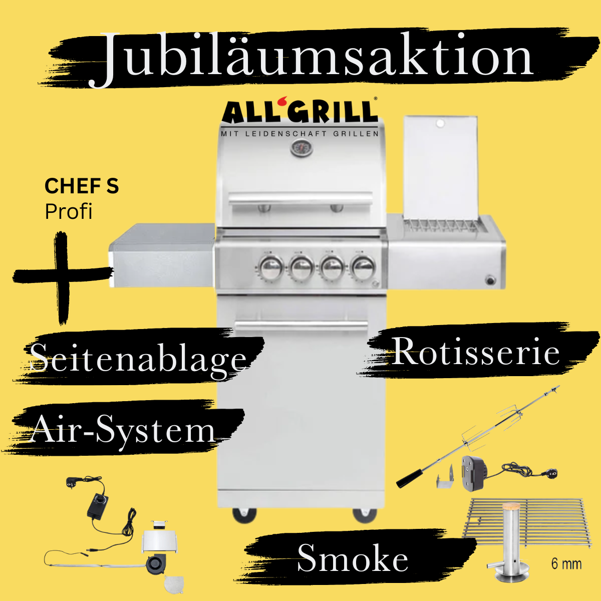 ALL’GRILL | Chef S | Jubiläumsaktion | Profi