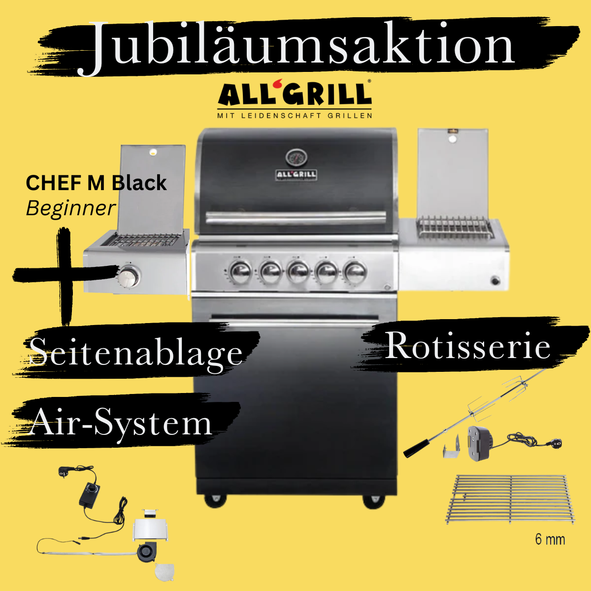 ALL’GRILL | Chef M Black |  Jubiläumsaktion | Beginner