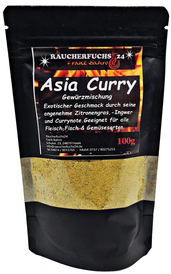 All'Grill Asia Curry BBQ RUB 100g