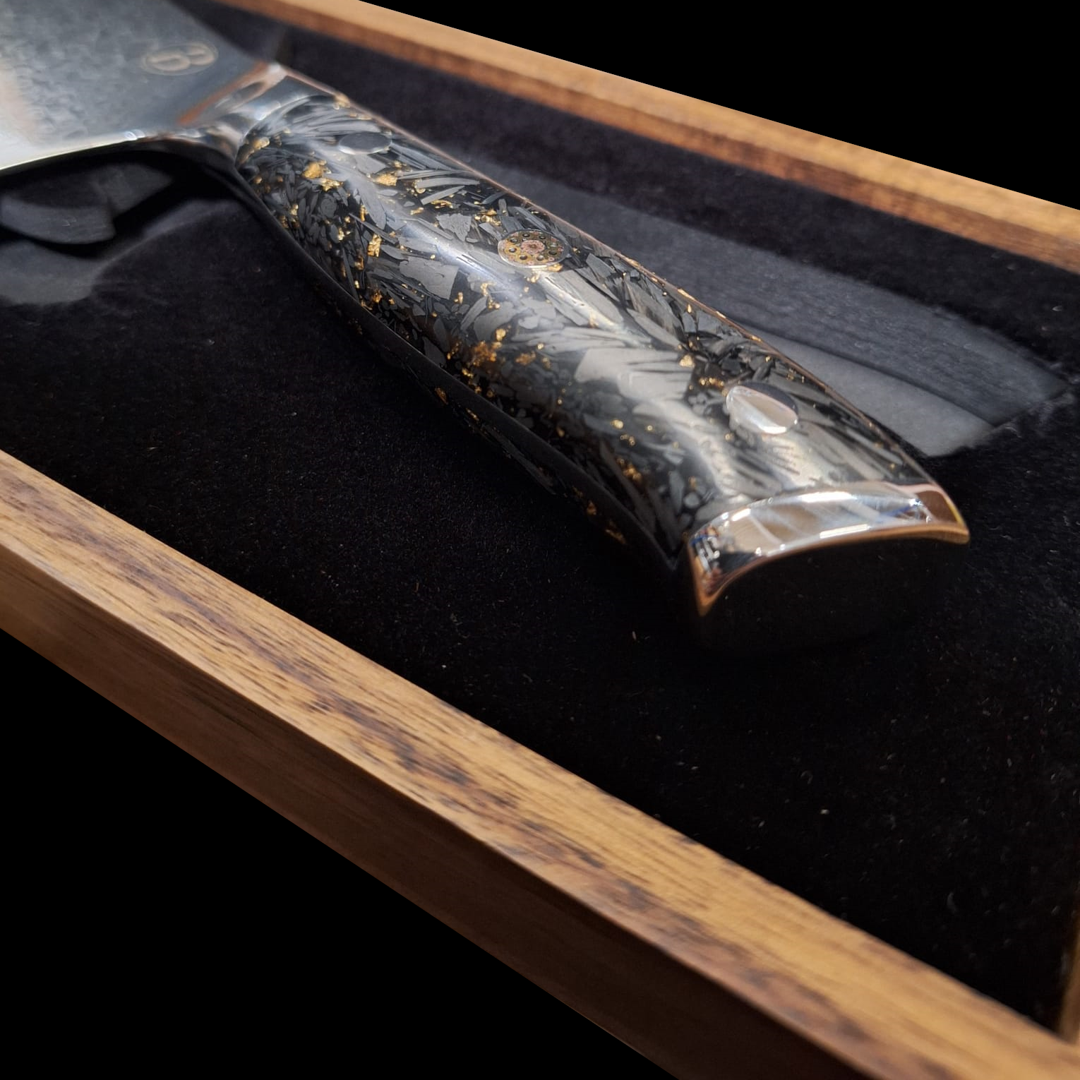Griff Babossa "Aurum Noir" Filetiermesser