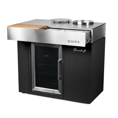 Flammkraft Block B, Elfenbeinschwarz