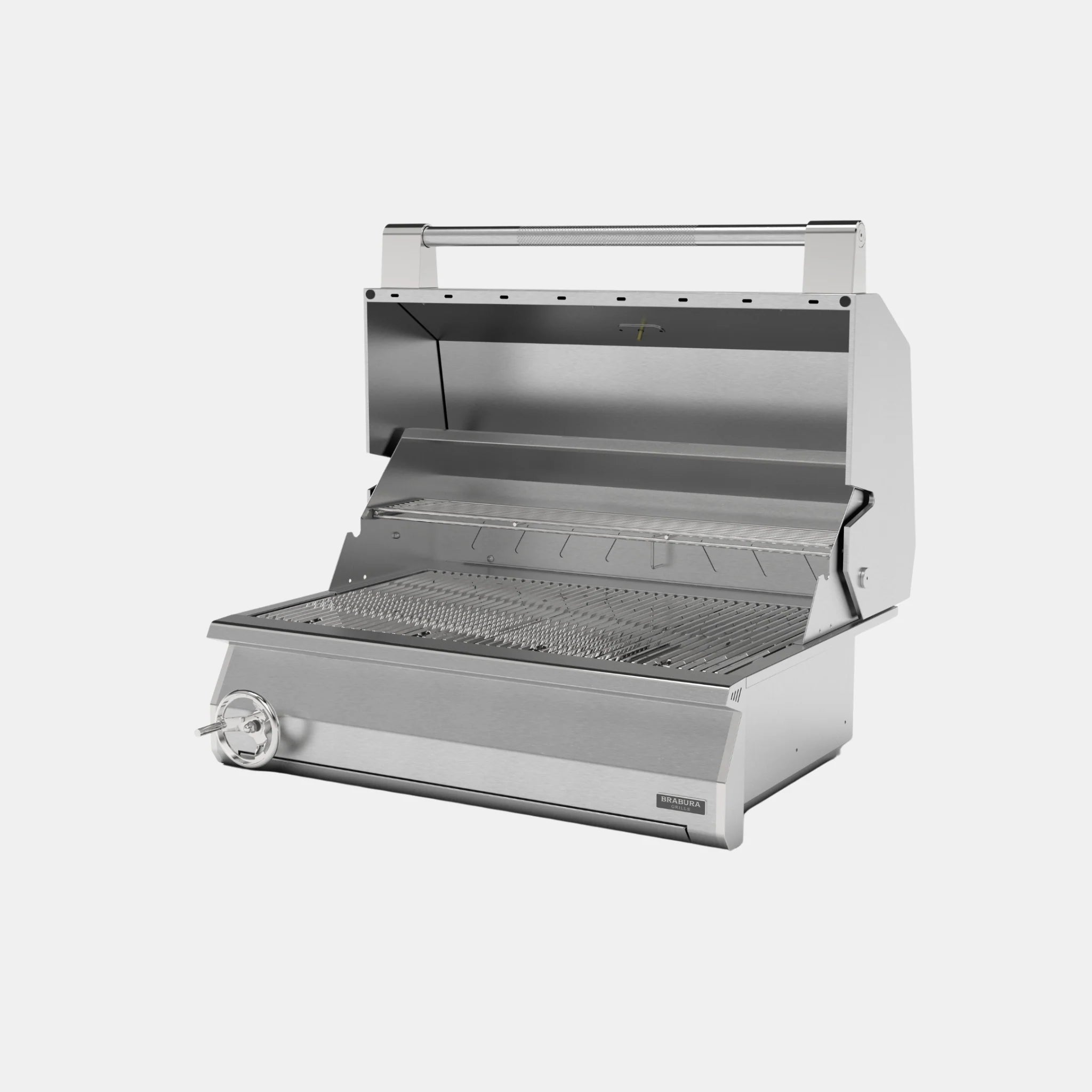 Brabura Ember Holzkohle Einbaugrill
