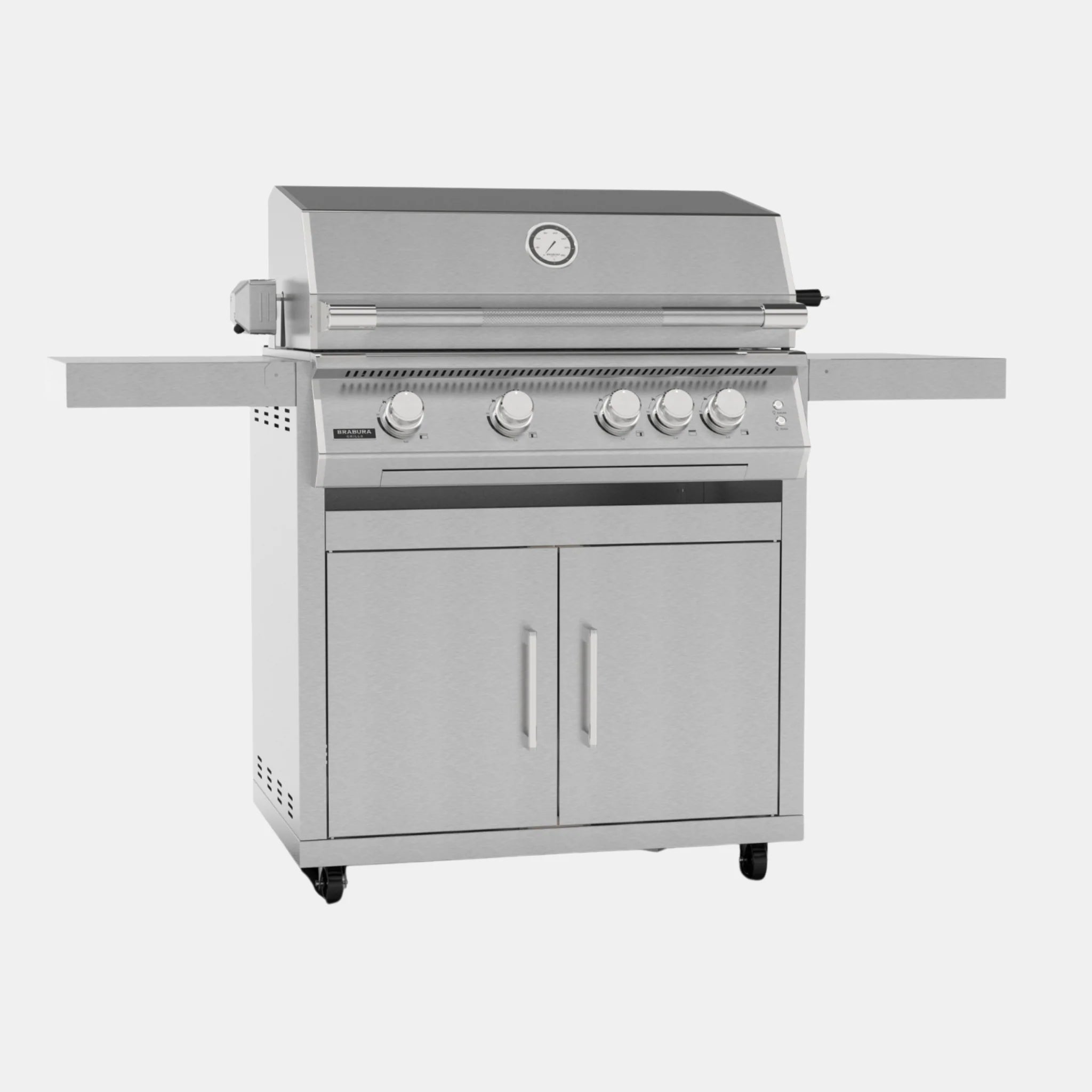 Brabura Fusion 400 RS Gasgrill 4-Brenner Edelstahl