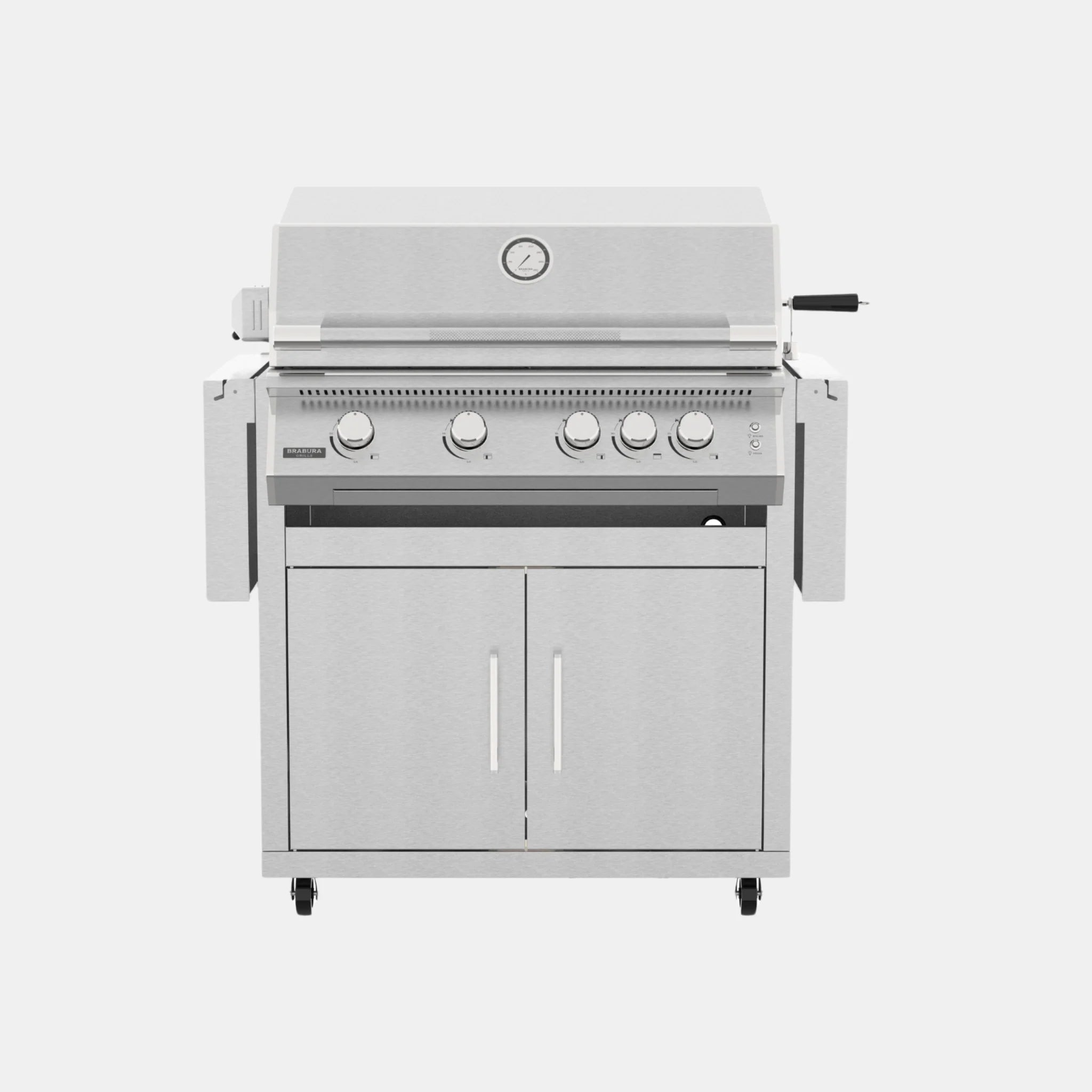 Brabura Fusion 400 RS Gasgrill 4-Brenner Edelstahl