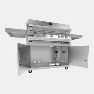 Brabura Fusion 500 RS Gasgrill 5-Brenner Edelstahl