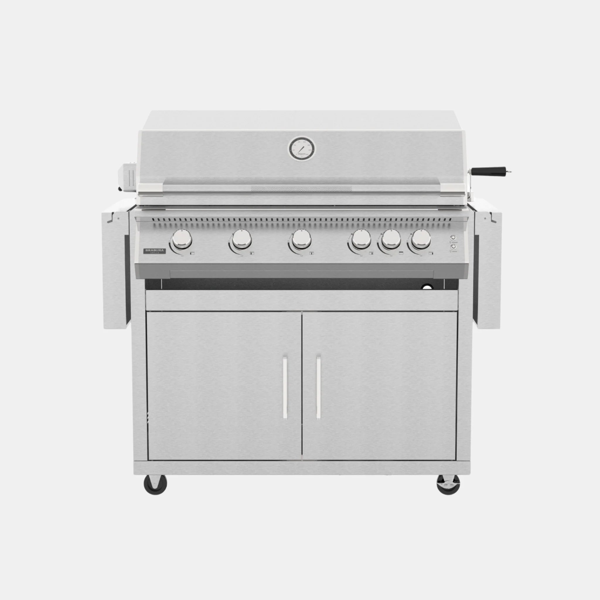 Brabura Fusion 500 RS Gasgrill 5-Brenner Edelstahl