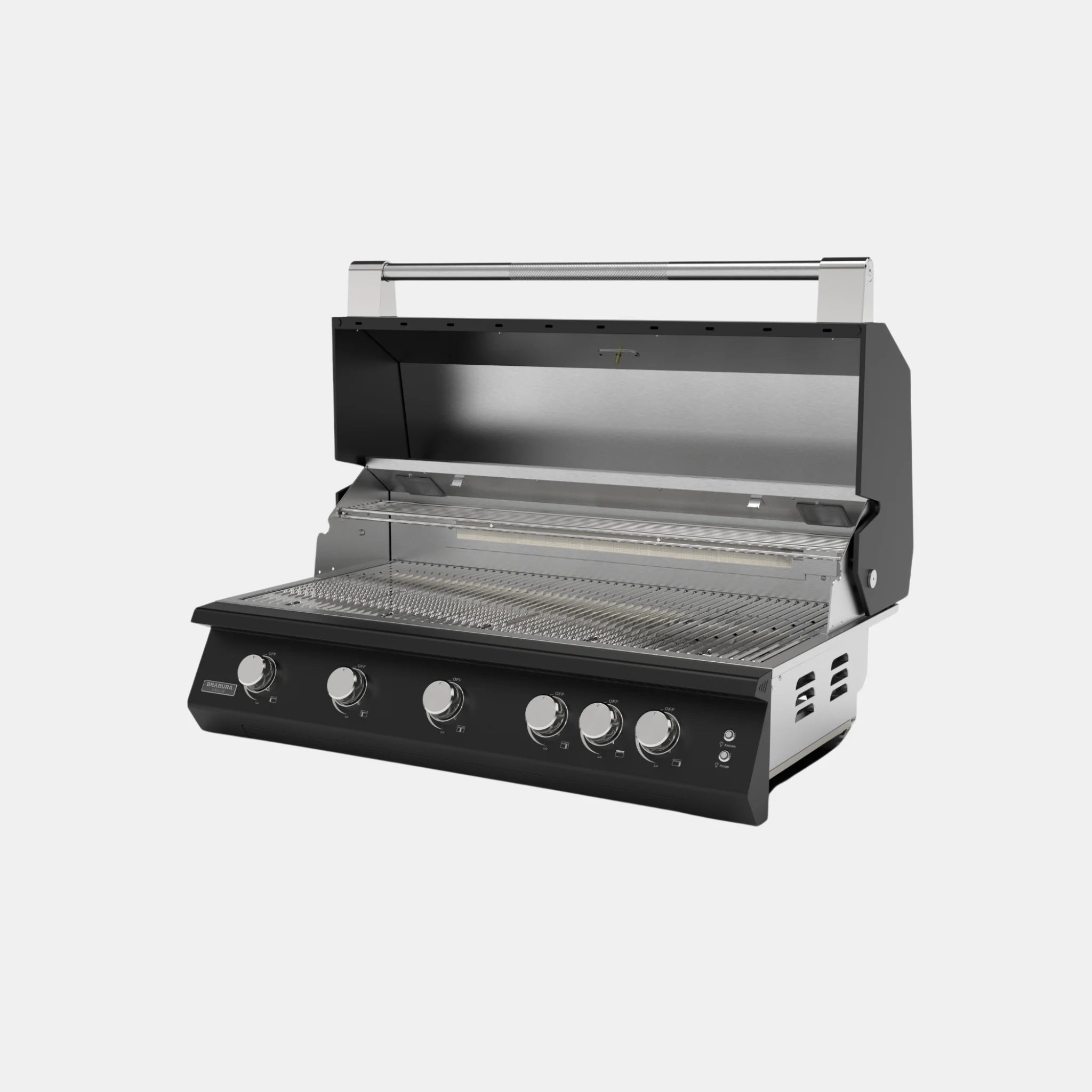Brabura Fusion 500 RM Einbaugrill - 5-Brenner | Neuestes Edelstahlmodell