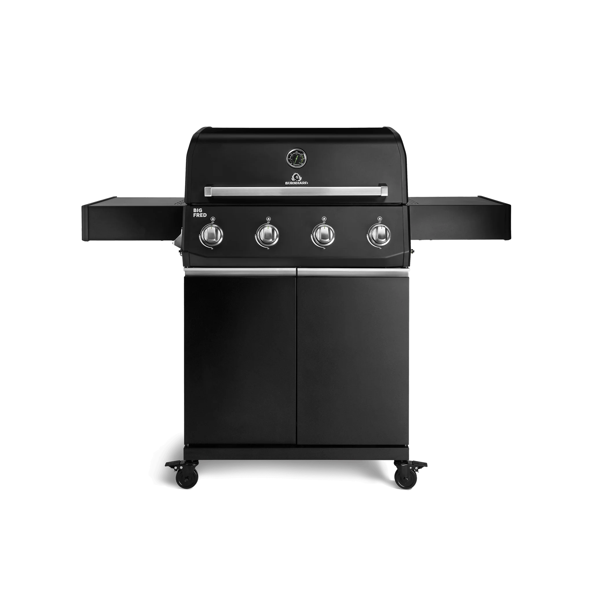 Burnhard Big FRED Base Gasgrill 4-Brenner Basic mit Gusseisenrost Series 4