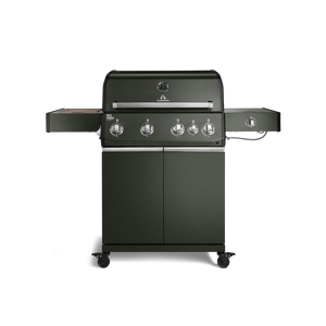 Burnhard Big FRED Deluxe Gasgrill Green Edition 4-Brenner mit Edelstahlrost Series 4