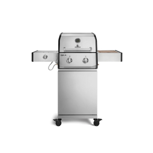 Burnhard FRED Jr. Deluxe Gasgrill Edelstahl 2-Brenner mit Edelstahlrost Series 4