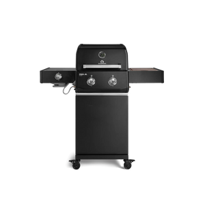 Burnhard FRED Jr. Deluxe Gasgrill Black Edition 2-Brenner mit Edelstahlrost Series 4