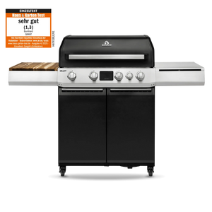 Burnhard GRANT Upgrade - Modularer Gasgrill 4-Brenner mit Schubladen und Edelstahlrost