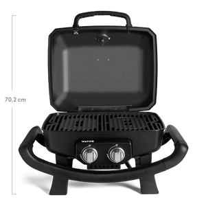 Burnhard WAYNE Balkongrill 2-Brenner