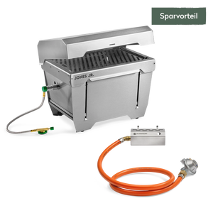 Burnhard JONES Jr. mit Gasflaschenadapter 2er Set