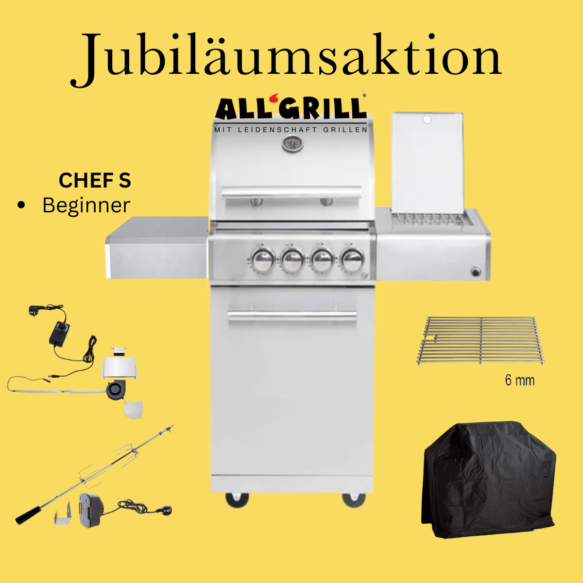 ALL’GRILL Chef S Jubiläumsaktion Beginner