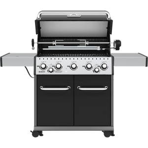 5-Brenner Baron 590 Gasgrill mit geöffnetem Deckel