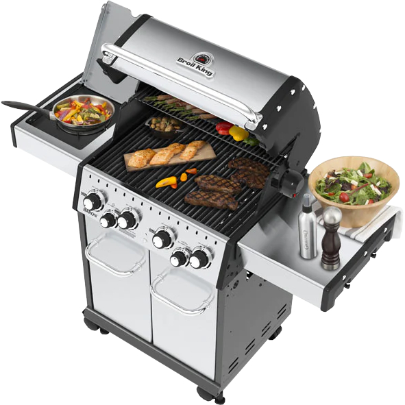 Broil King Baron S 490IR x DrehspieB Infrarotbrenner Grillgoods