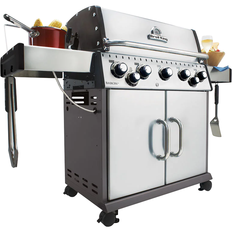 Broil King Baron S 590 IR inklusive Drehspieß & Infrarotbrenner