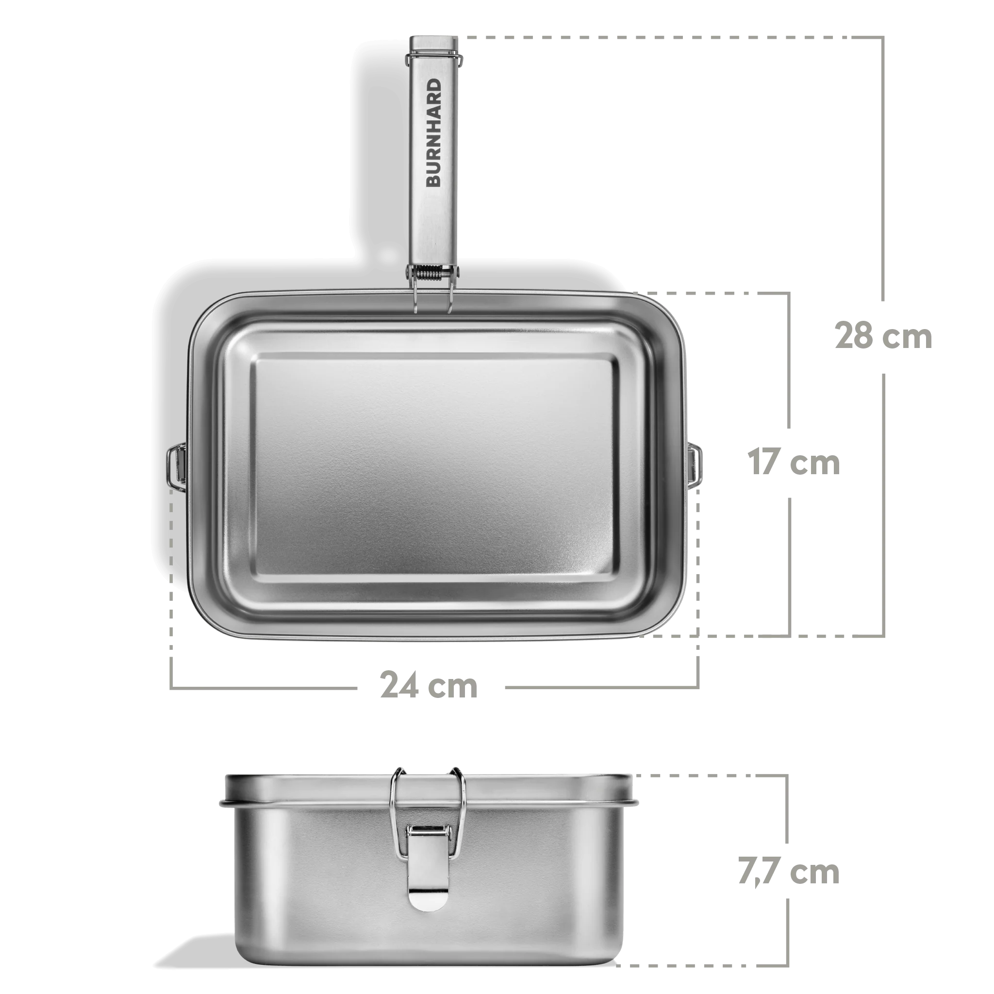 Burnhard JONES Kochgeschirr 2er Set 2,4 l