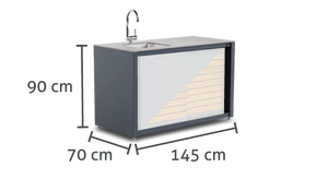 Dukin Outdoorküchen CookOUT® LINIS 145