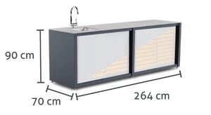 Dukin Outdoorküchen CookOUT® LINIS 264