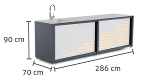 Dukin Outdoorküchen CookOUT® LINIS 286